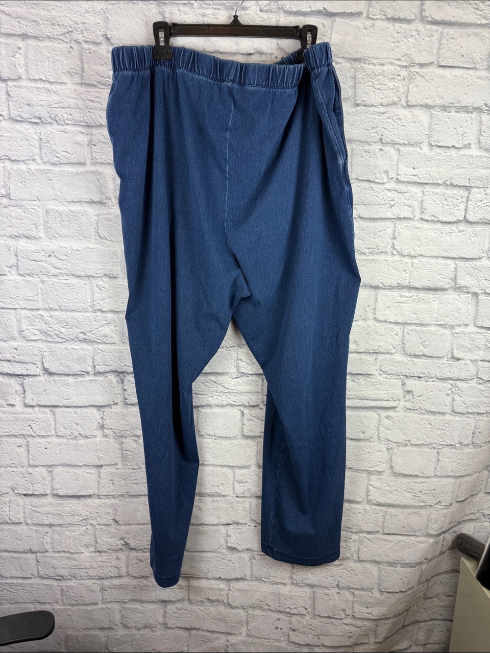 Lands End Denim stretch elastic wait Size 3X - Picture 5 of 6